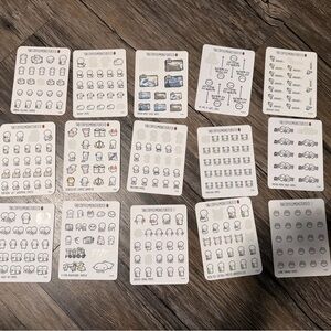 Cute Planner Sticker Set